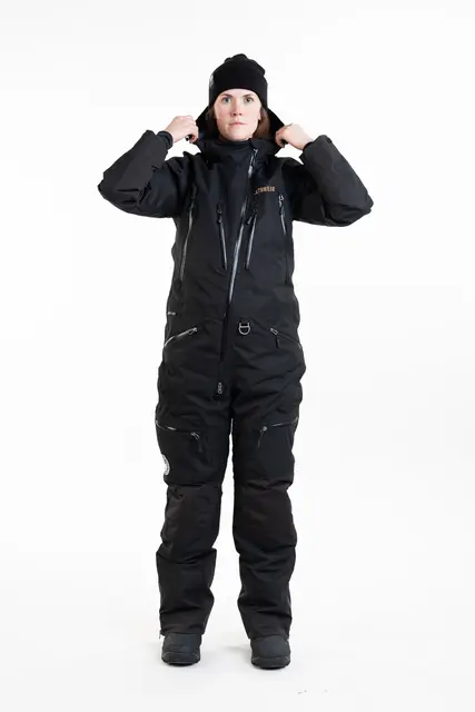 Jethwear - W's Venture Suit  - SAFE Black/Rose 