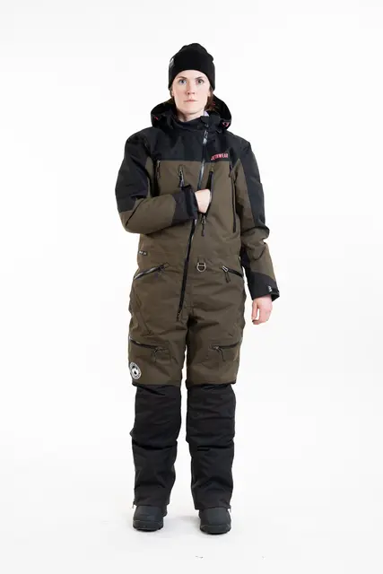 Jethwear - W's Venture Suit  - SAFE Olive/Pink 