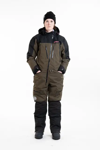 Jethwear - W's Venture Suit  - SAFE Olive/Pink 