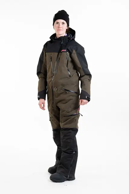 Jethwear - W's Venture Suit  - SAFE Olive/Pink 