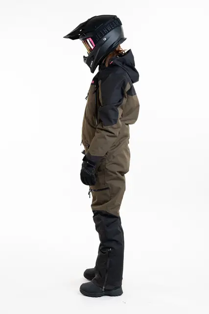 Jethwear - W's Venture Suit  - SAFE Olive/Pink 