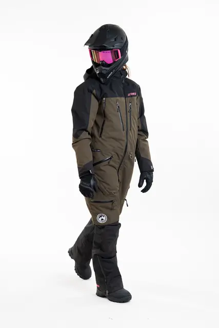Jethwear - W's Venture Suit  - SAFE Olive/Pink 