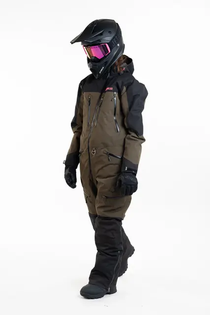 Jethwear - W's Venture Suit  - SAFE Olive/Pink 