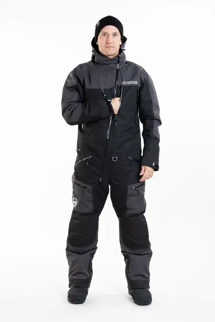Jethwear - M's Venture Suit - SAFE Black/Iron/White 