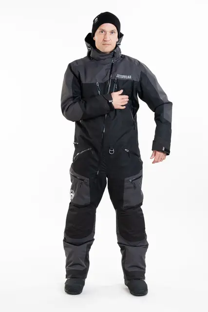 Jethwear - M's Venture Suit - SAFE Black/Iron/White 