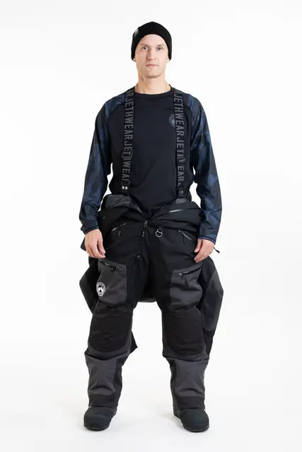 Jethwear - M's Venture Suit - SAFE Black/Iron/White 