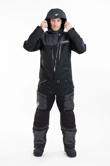 Jethwear - M's Venture Suit - SAFE Black/Iron/White 