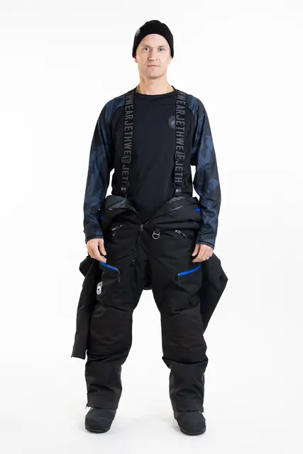 Jethwear - M's Venture Suit - SAFE Black/Cobalt 