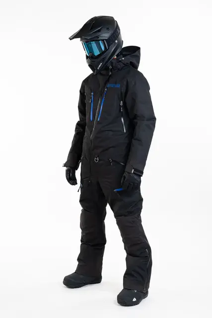 Jethwear - M's Venture Suit - SAFE Black/Cobalt 
