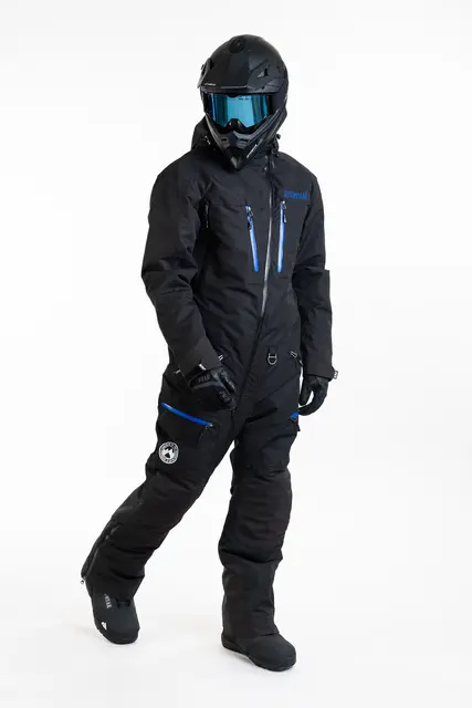 Jethwear - M's Venture Suit - SAFE Black/Cobalt 