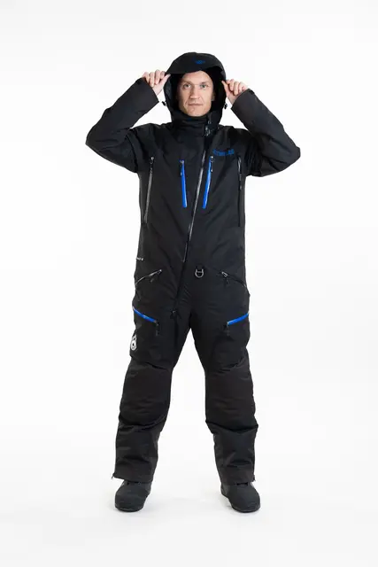Jethwear - M's Venture Suit - SAFE Black/Cobalt 