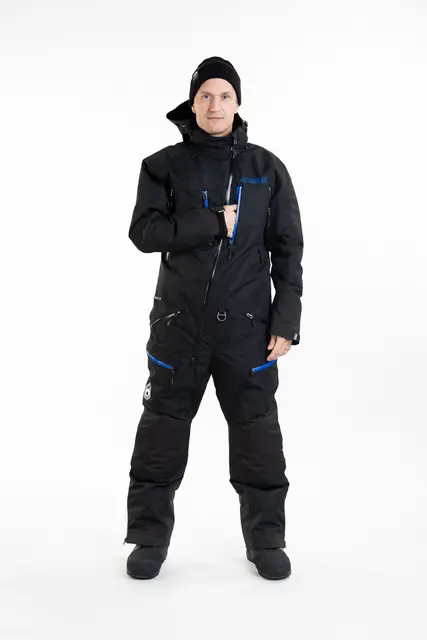 Jethwear - M's Venture Suit - SAFE Black/Cobalt 