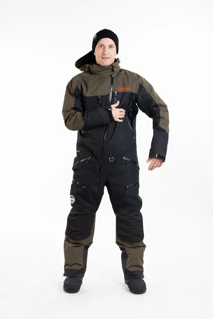 Jethwear - M's Venture Suit - SAFE Olive/Orange 