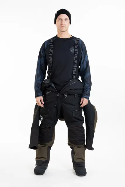 Jethwear - M's Venture Suit - SAFE Olive/Orange 