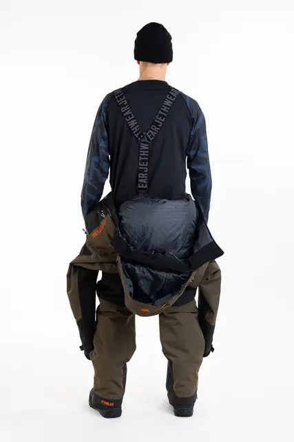 Jethwear - M's Venture Suit - SAFE Olive/Orange 