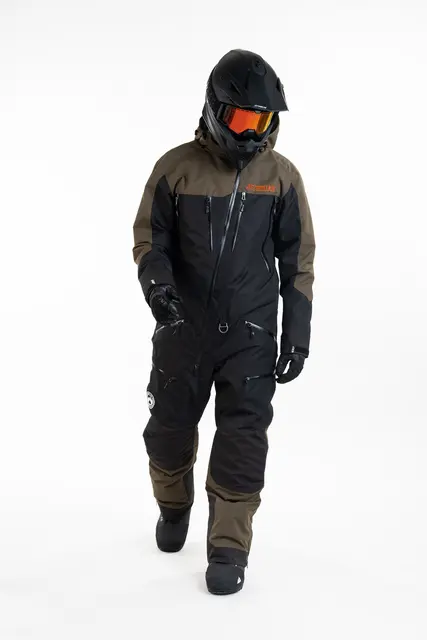 Jethwear - M's Venture Suit - SAFE Olive/Orange 