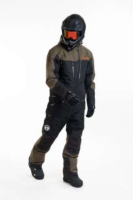 Jethwear - M's Venture Suit - SAFE Olive/Orange 