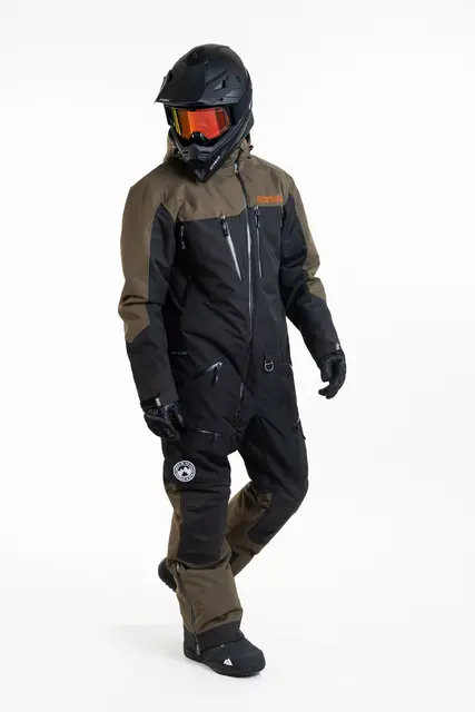 Jethwear - M's Venture Suit - SAFE Olive/Orange 