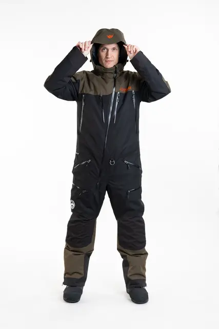 Jethwear - M's Venture Suit - SAFE Olive/Orange 