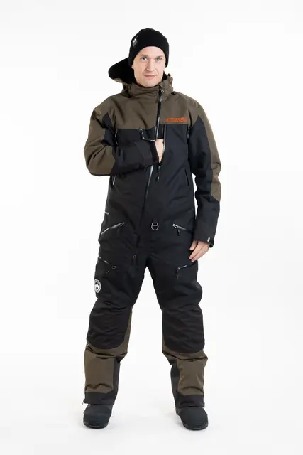 Jethwear - M's Venture Suit - SAFE Olive/Orange 