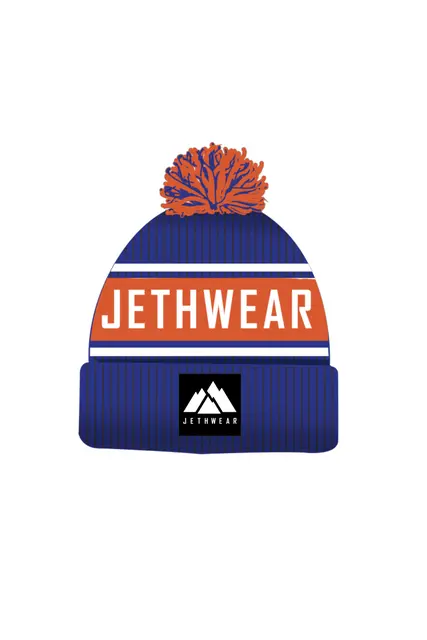 JW PomPom Lue, Blue/Orange Blue/Orange, One size 