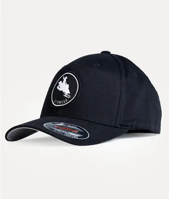 JW  - FlexFit Cap  Tame The Wild Black/White 