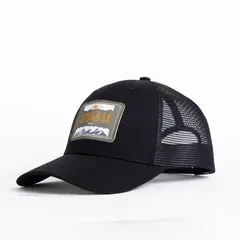 JW  - Trucker Cap  Sunrise Black/Green