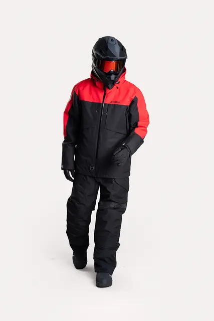 Jethwear - Venture Jakke, SAFE Black/Red, Safe 
