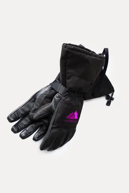 Jethwear Trail Hansker, Sort/Rosa 
