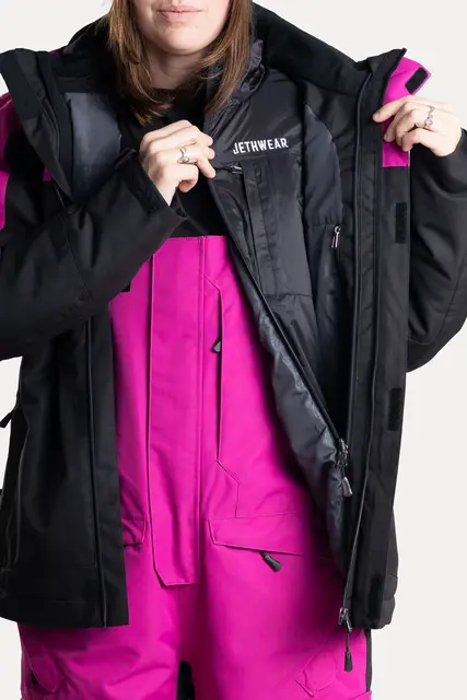 Jethwear - Adapt Jakke , 3in1 Black/Flower  3in1 