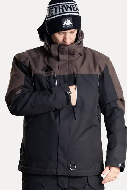 Jethwear - Adapt Jakke , 3in1 Black/Earth  3in1 
