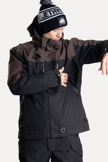Jethwear - Adapt Jakke , 3in1 Black/Earth  3in1 