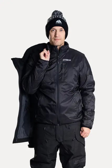 Jethwear - Adapt Jakke , 3in1 Black/Iron  3in1 