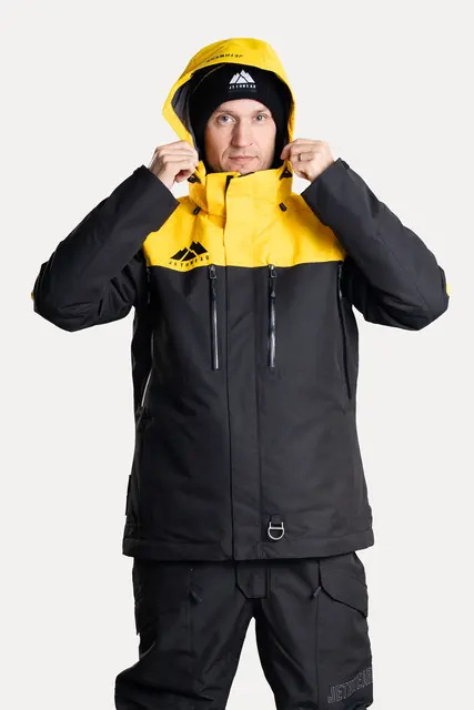 Jethwear - Adapt Jakke , 3in1 Black/Spectral Yellow  3in1 