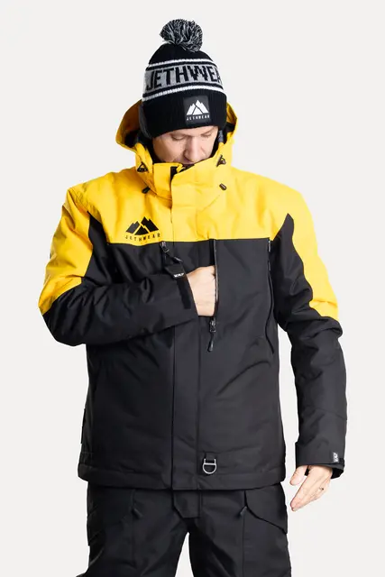 Jethwear - Adapt Jakke , 3in1 Black/Spectral Yellow  3in1 