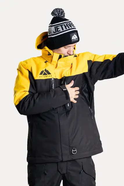 Jethwear - Adapt Jakke , 3in1 Black/Spectral Yellow  3in1 
