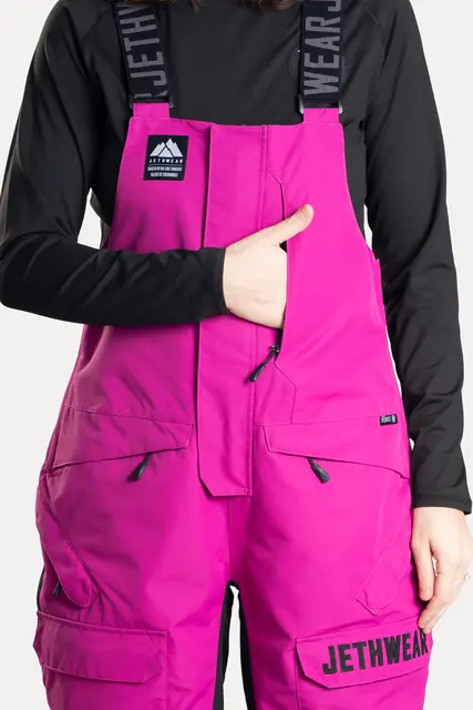 Jethwear W's Treeline Bib Pant Flower/Black  60g 