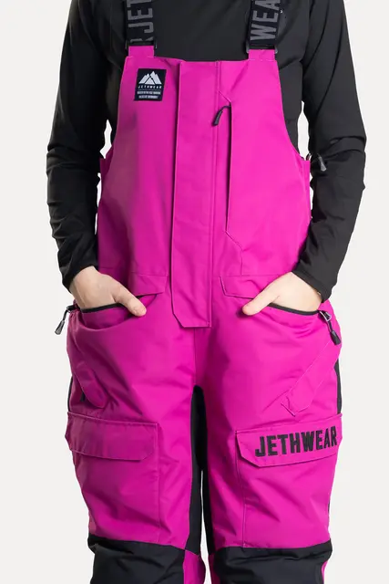 Jethwear W's Treeline Bib Pant Flower/Black  60g 
