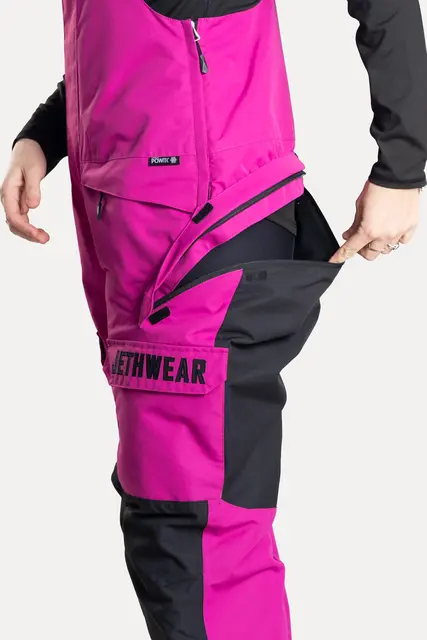 Jethwear W's Treeline Bib Pant Flower/Black  60g 