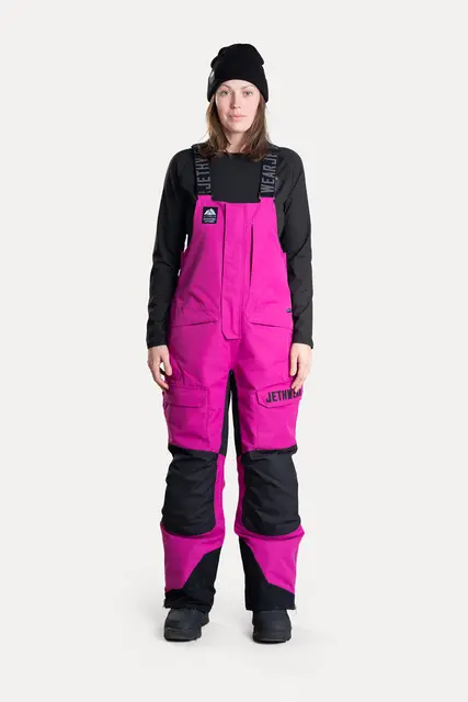 Jethwear W's Treeline Bib Pant Flower/Black  60g 