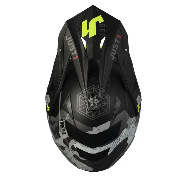 Just1 J39 Skygge - Kinetic, Grå/Camo/Sor 