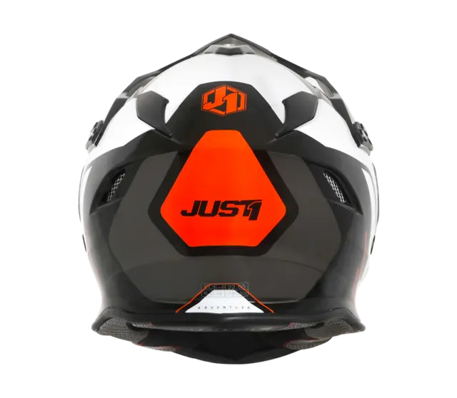 Just1 J34 Pro Crosshjelm - Tour Orange/Sort