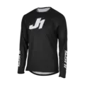 Just1 J-Essential Trøye - Sort Motocrosstrøye med atletisk passform