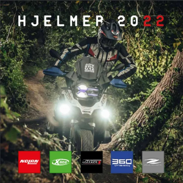RUCO's Hjelmkatalog for 2022 - 75/Kart. Med Nolan, X-Lite, J1, 360 & Zeus 
