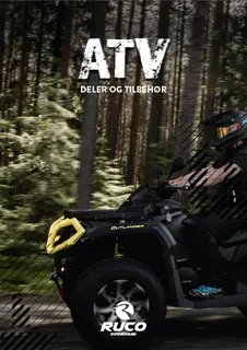 RUCO ATV Brosjyre - 2023 Sjekk v&#229;rt utvalg av deler og tilbeh&#248;r
