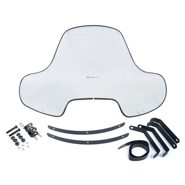 Vindrute ATV Universal - Klar Universal ATV vindrute 