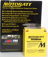 MotoBatt Utstillingsplakat Leveres uten batteri