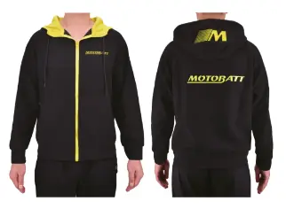 Motobatt Hoodie, L 95% Bomull, 5% Syntetisk 