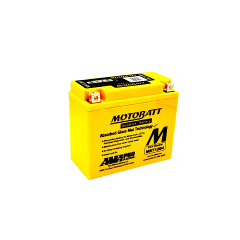 MotoBatt MBT12B4 12V Batteri 2-Polet, 150CCA, 11Ah, 150x70x130, AGM