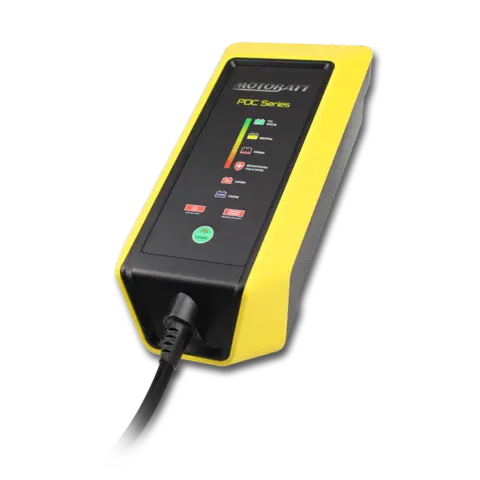 MotoBatt Fat Boy Batterilader 12V, 4-100Ah, 2-20Ah, Lithium egnet